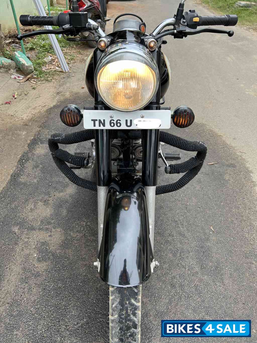Black Royal Enfield Classic