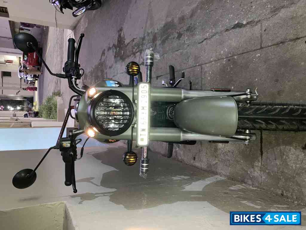 Marsh Grey Royal Enfield Classic 350 Dual Channel BS6