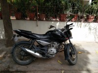 Black Bajaj Pulsar 135LS