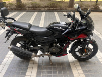 Black Red Bajaj Pulsar 220F
