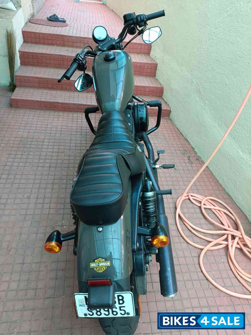 Industrial Grey Harley Davidson Iron 883