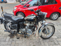Black Royal Enfield Bullet Electra