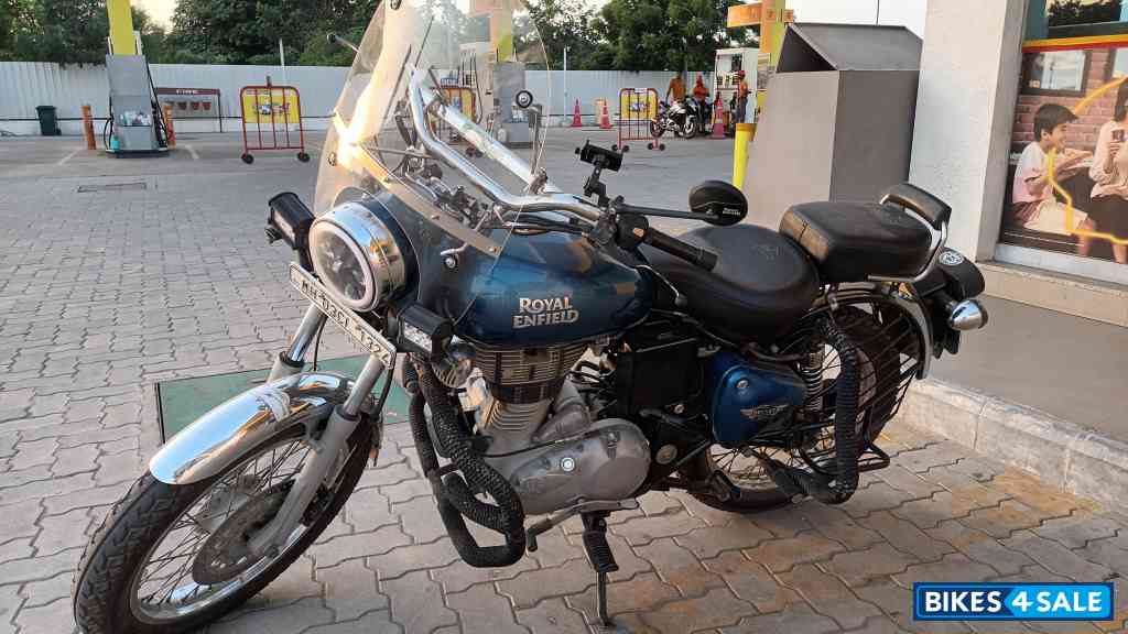 Blue Royal Enfield Bullet Standard 350