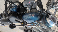 Blue Royal Enfield Bullet Standard 350
