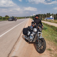 Sin Silver Yezdi Roadster Chrome