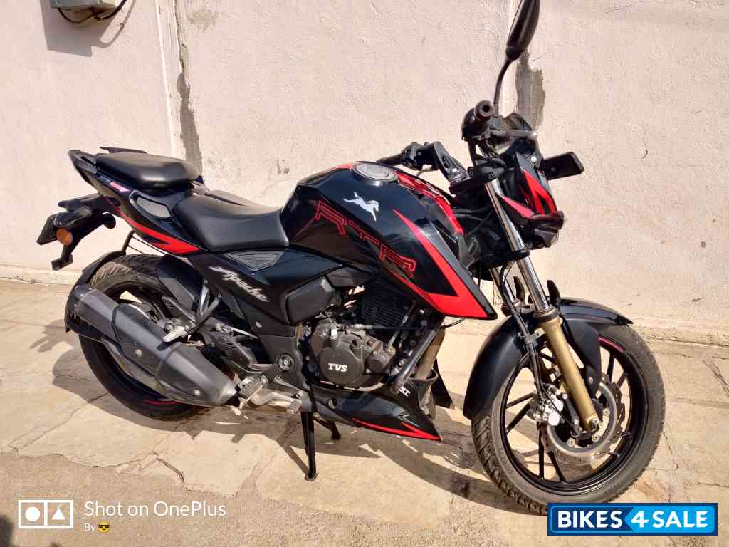 Red Black TVS Apache RTR 200 4V ABS