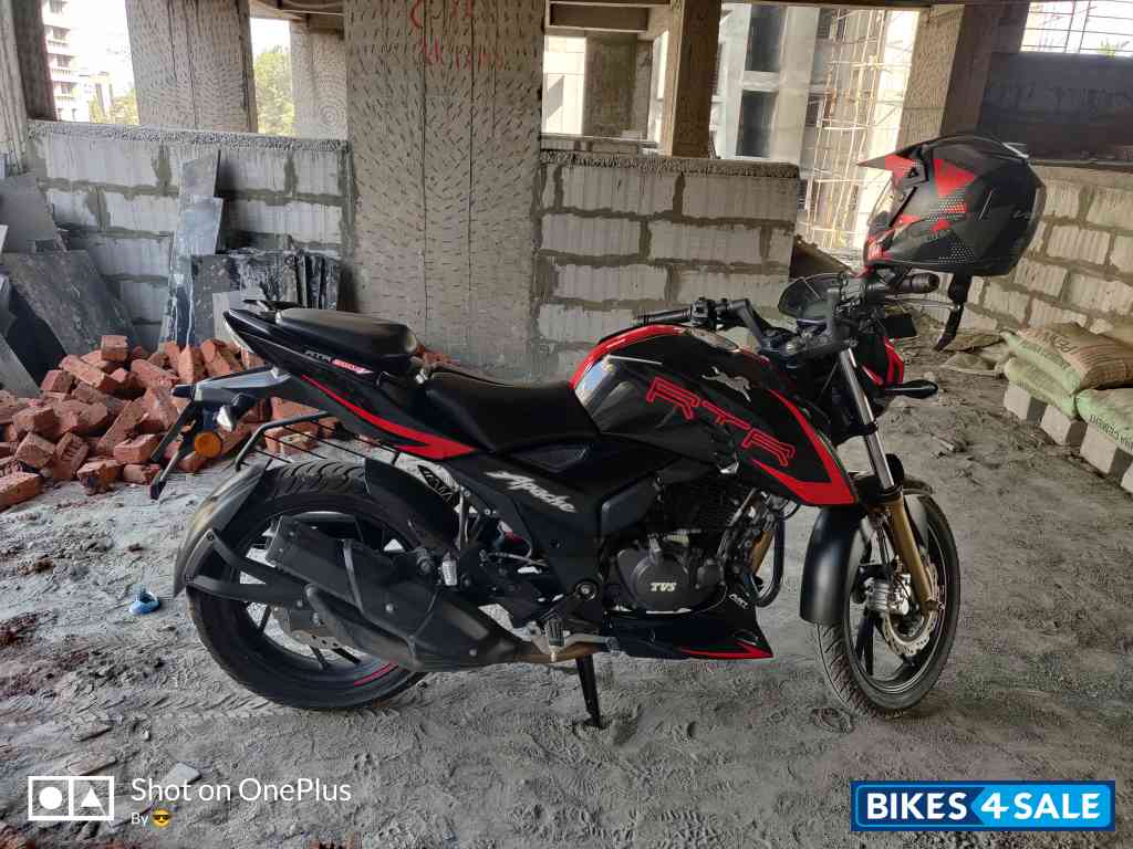 Red Black TVS Apache RTR 200 4V ABS