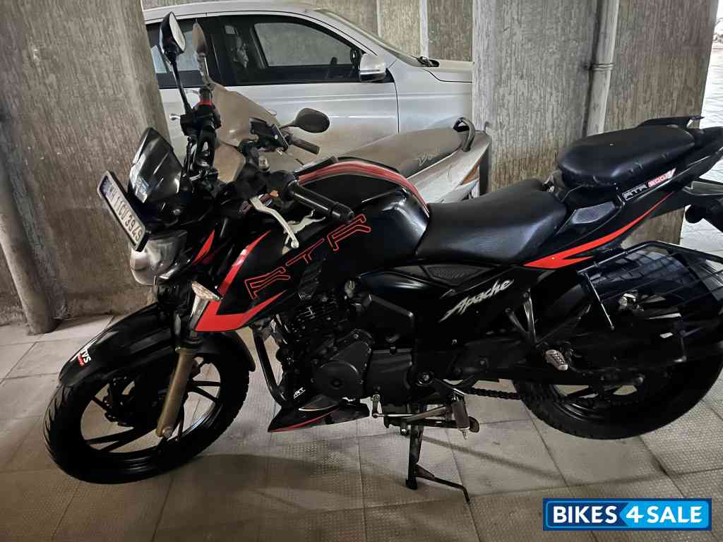 Red Black TVS Apache RTR 200 4V ABS