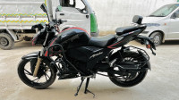 Black And Red TVS Apache RTR 200 4V 2022