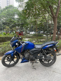 Blue TVS Apache RTR 160