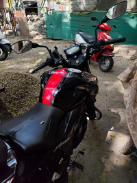 Black - Red TVS Apache RTR 200 4V 2020