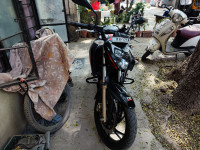 Black - Red TVS Apache RTR 200 4V 2020