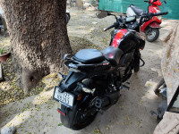 Black - Red TVS Apache RTR 200 4V 2020