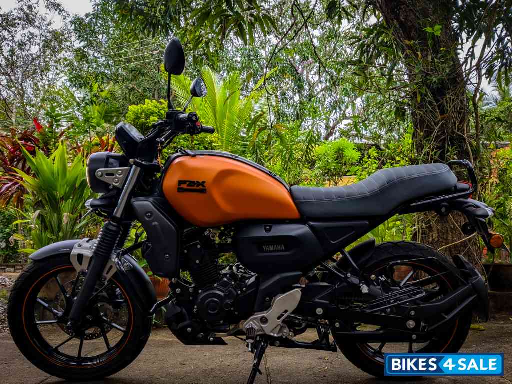 Matte Copper Yamaha FZ-X