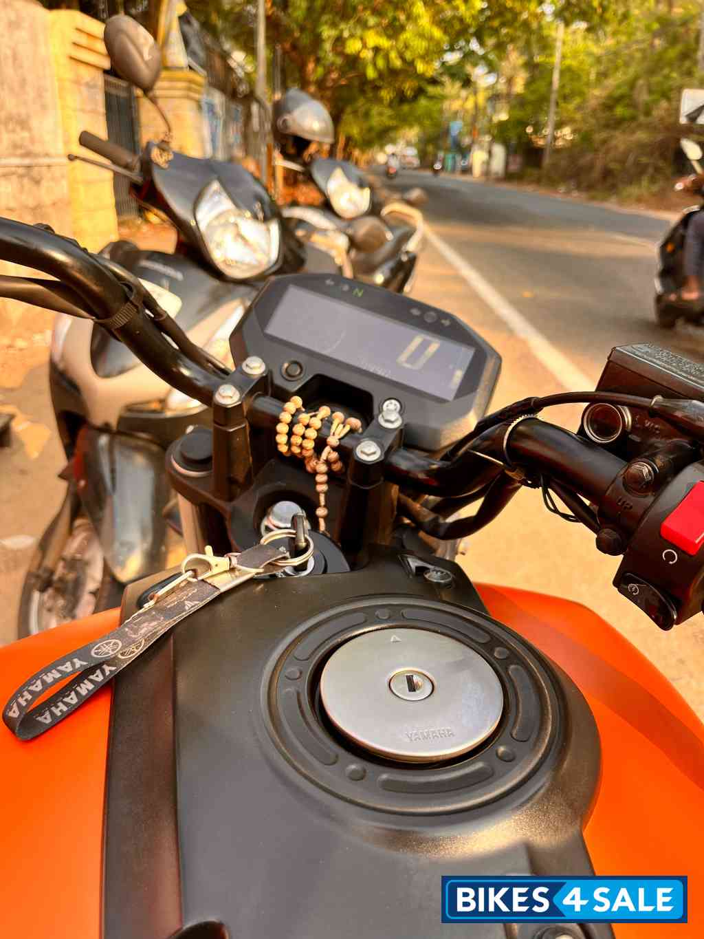 Matte Copper Yamaha FZ-X