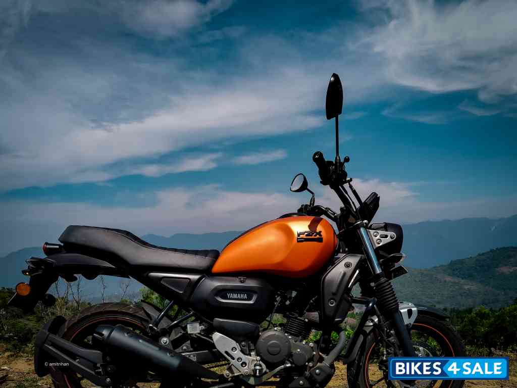 Matte Copper Yamaha FZ-X