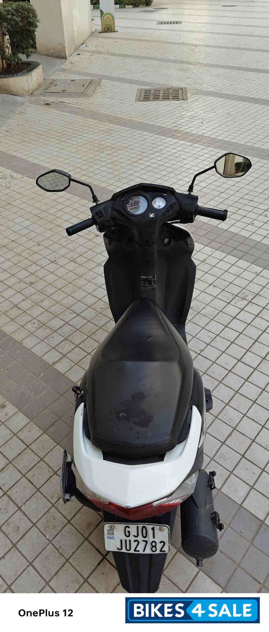 Black White Honda Dio Deluxe