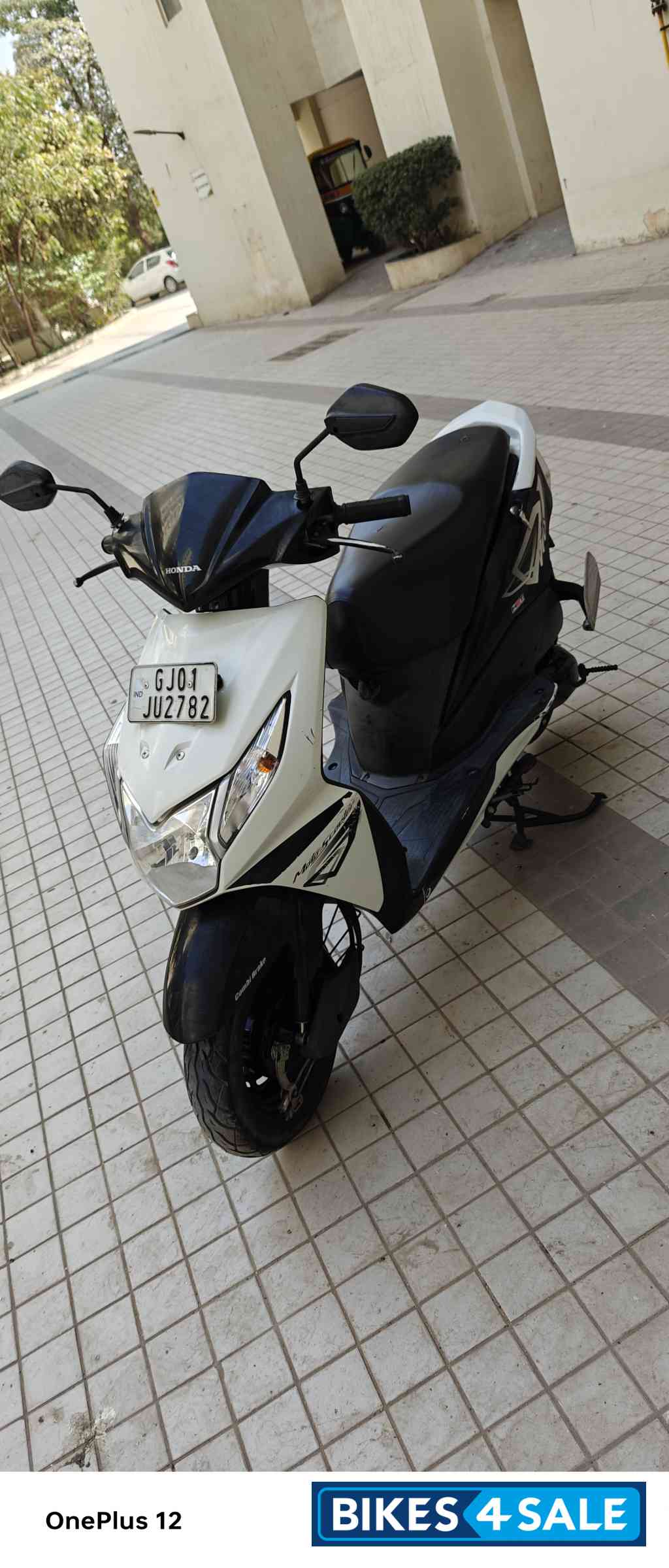 Black White Honda Dio Deluxe
