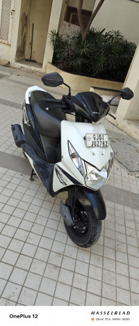 Black White Honda Dio Deluxe