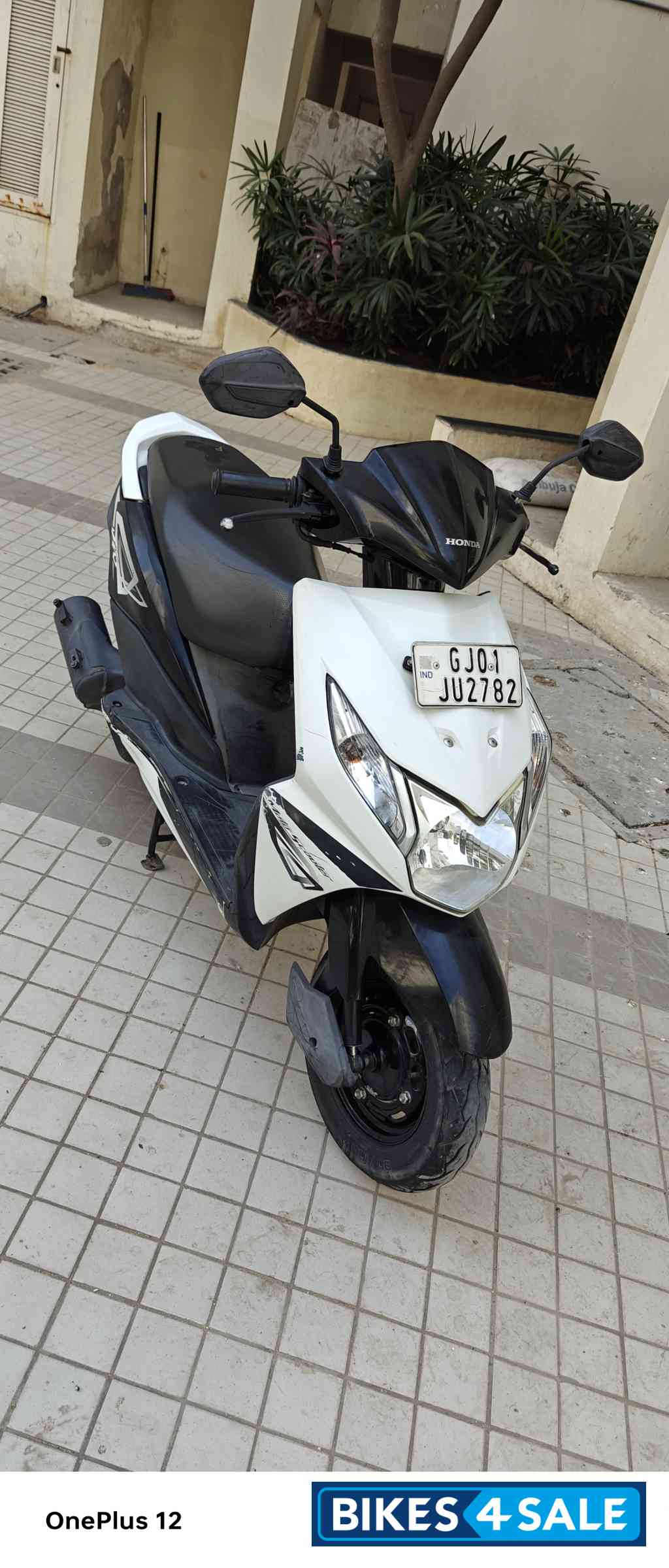 Black White Honda Dio Deluxe