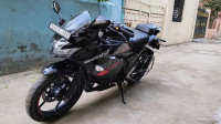 Black Suzuki Gixxer SF BS6