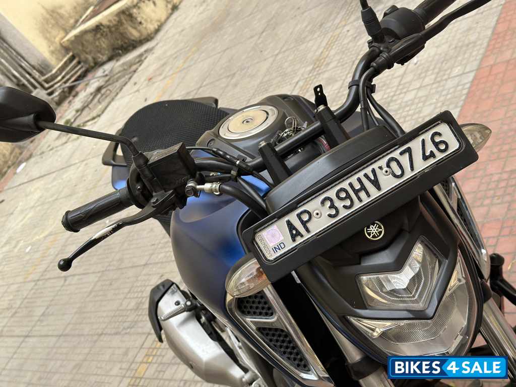 Blue Yamaha FZ FI V3 BS6 Blue Yamaha FZ FI V3 BS6