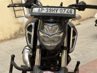 Blue Yamaha FZ FI V3 BS6