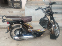 Brown TVS XL100 Heavy Duty i-TOUCHstart BS6