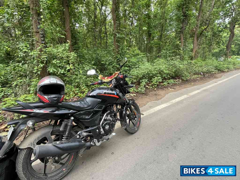 Solar Red Bajaj Pulsar 125 Neon BS6
