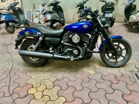 Blue Harley Davidson Street 750