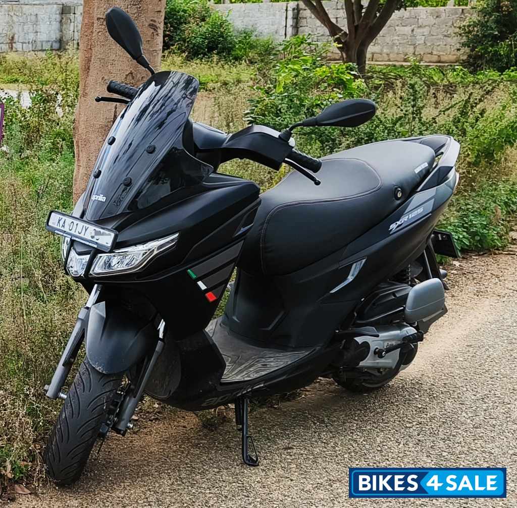 Matte Black Aprilia SXR 125
