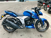 Blue TVS Apache RTR 160 4V BS6