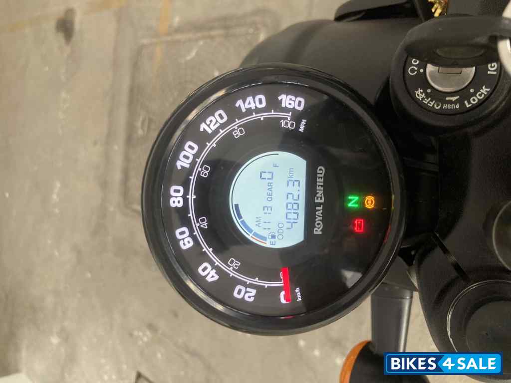 Rebel Blue Royal Enfield Hunter 350 Metro