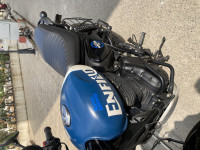 Rebel Blue Royal Enfield Hunter 350 Metro