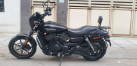 Matte Black Harley Davidson Street 750