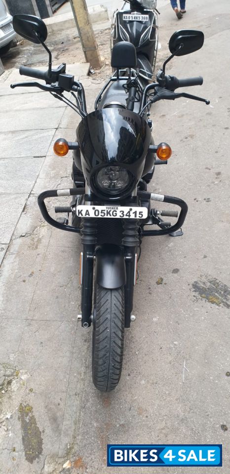 Matte Black Harley Davidson Street 750