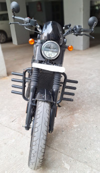 Smoke Grey Yezdi Roadster Dark