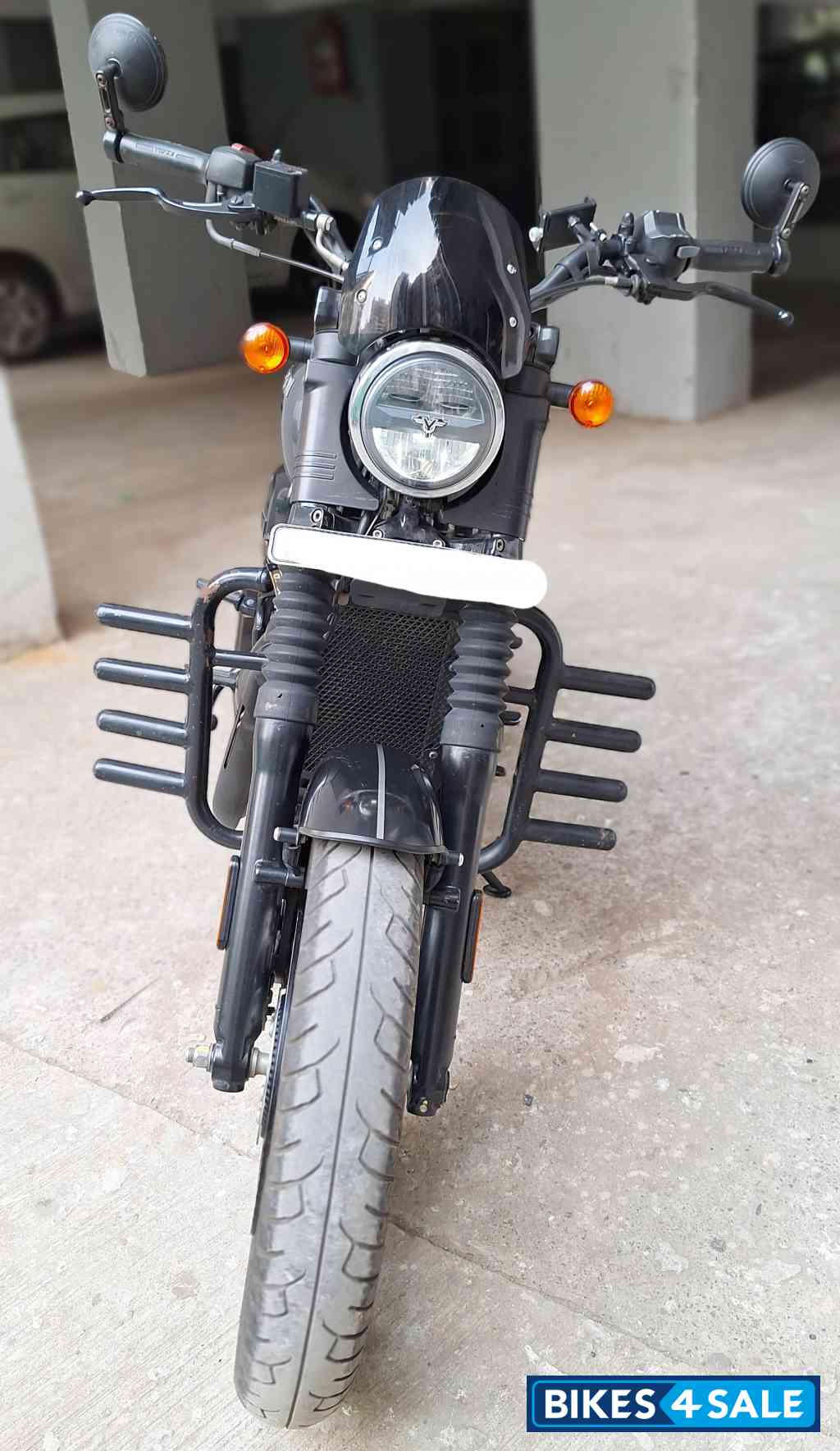 Smoke Grey Yezdi Roadster Dark