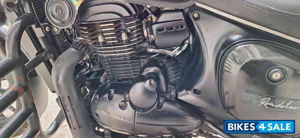 Smoke Grey Yezdi Roadster Dark