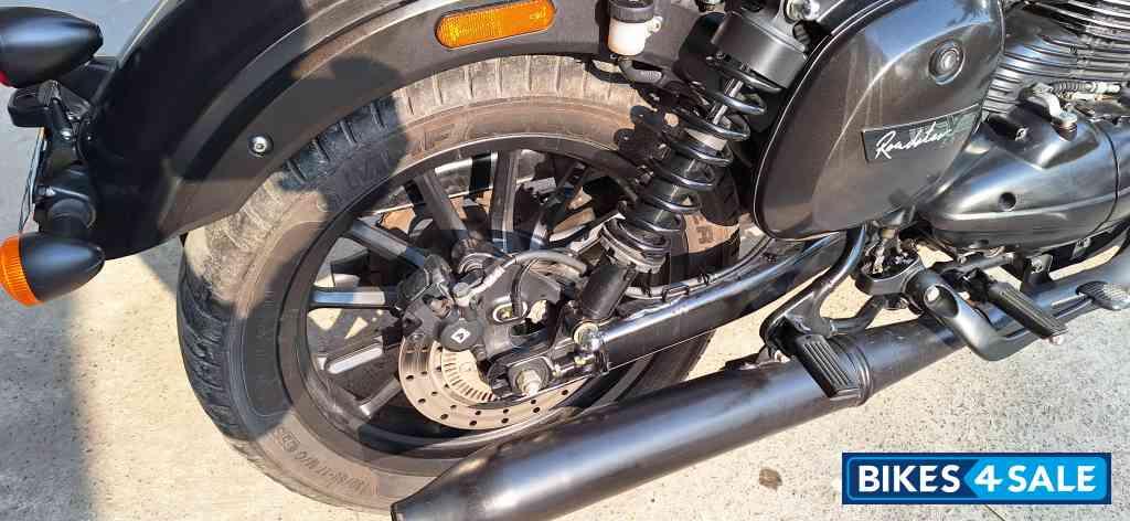 Smoke Grey Yezdi Roadster Dark