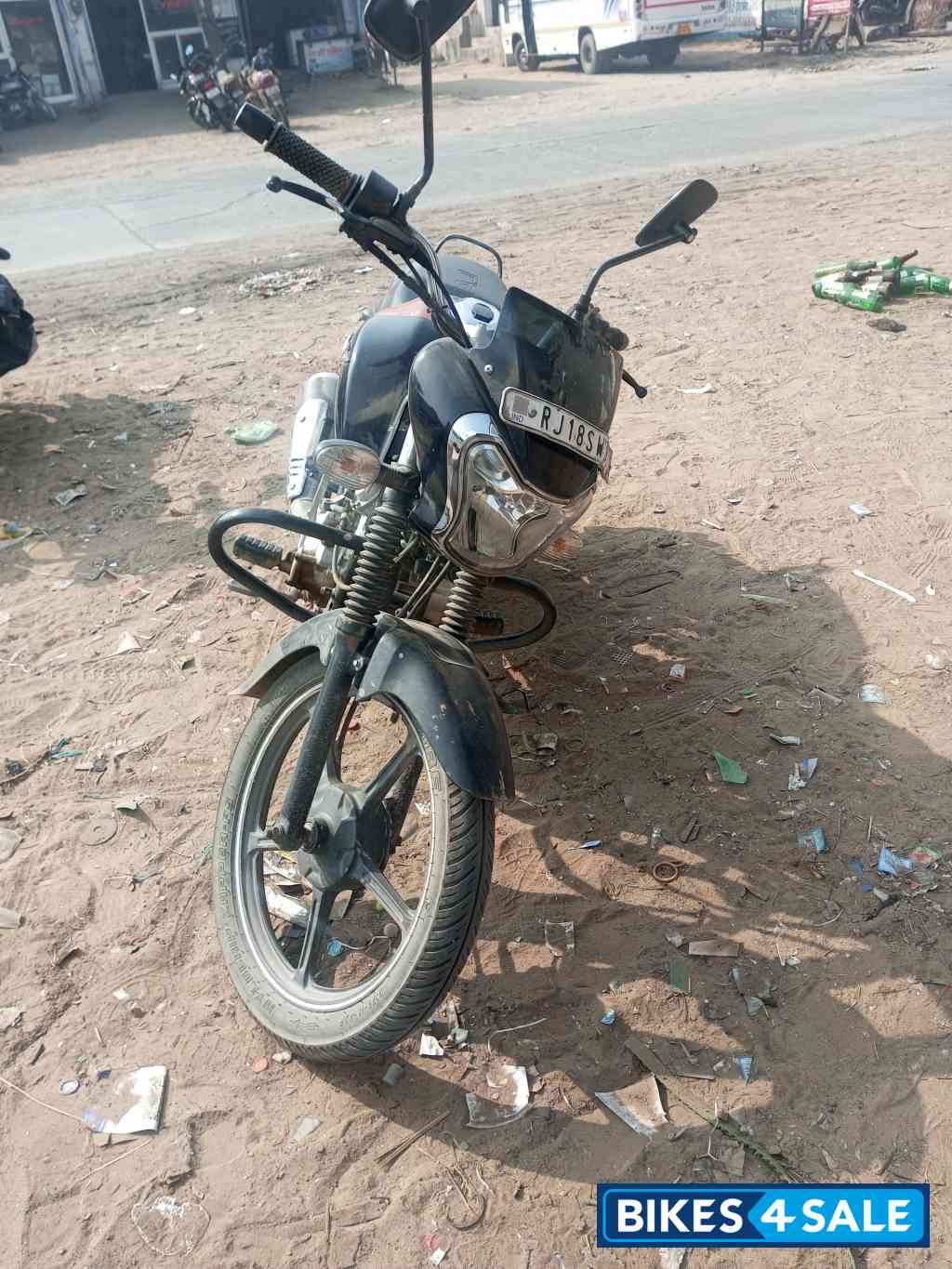 Sizzling Red Bajaj V12