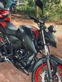 Red And Black TVS Apache RTR 160 4V Special Edition