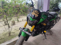 Green Bajaj Dominar 400 Disc