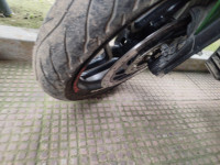 Green Bajaj Dominar 400 Disc