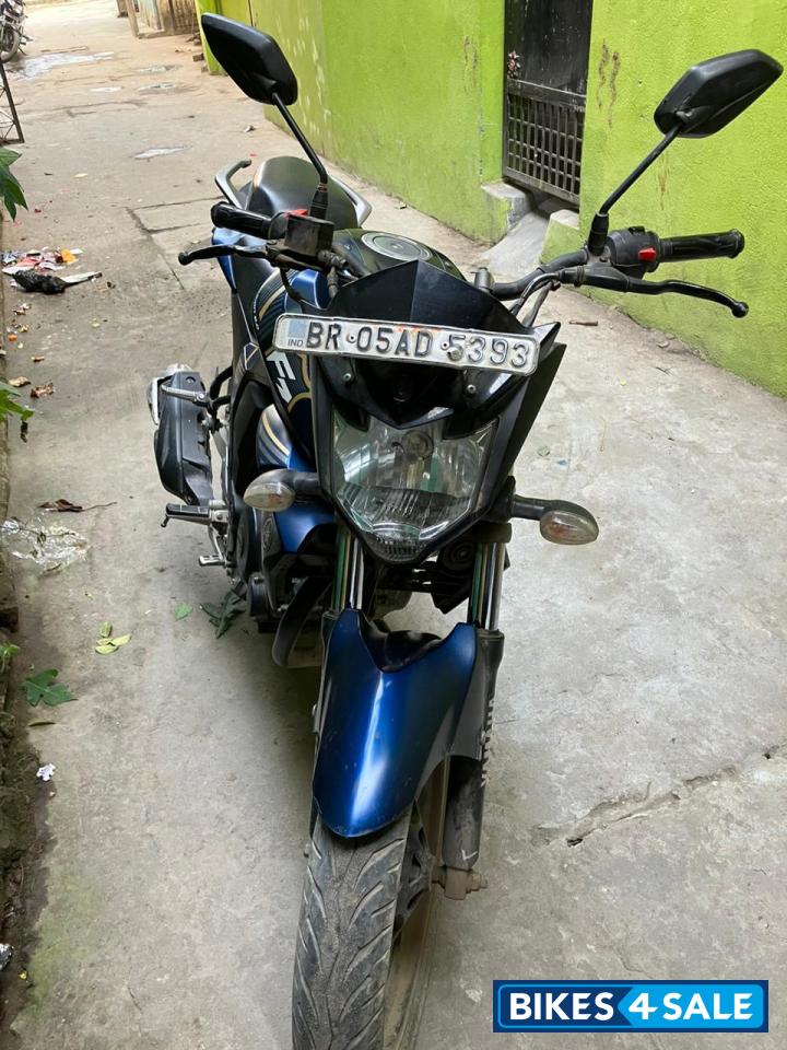 Mat Dark Purplish Blue Yamaha FZ-S FI V2