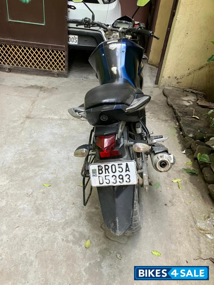 Mat Dark Purplish Blue Yamaha FZ-S FI V2