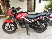 Red & Black TVS Star City Plus