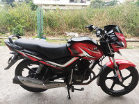 Red & Black TVS Star City Plus