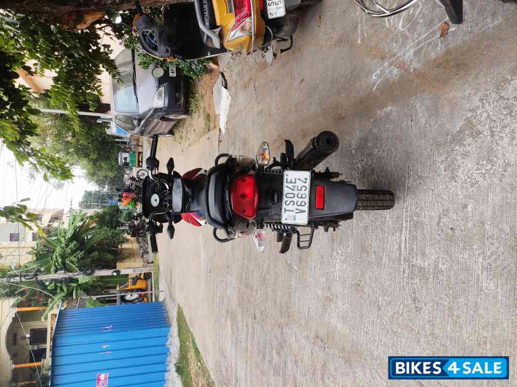 Red & Black TVS Star City Plus