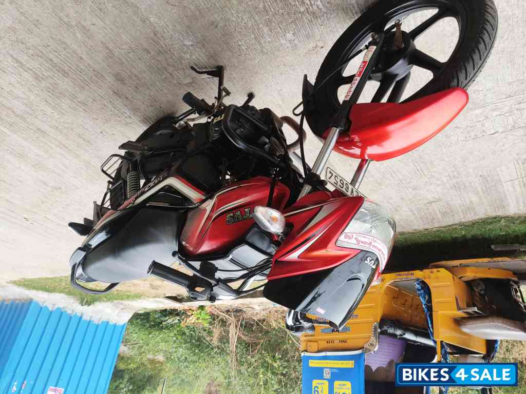 Red & Black TVS Star City Plus